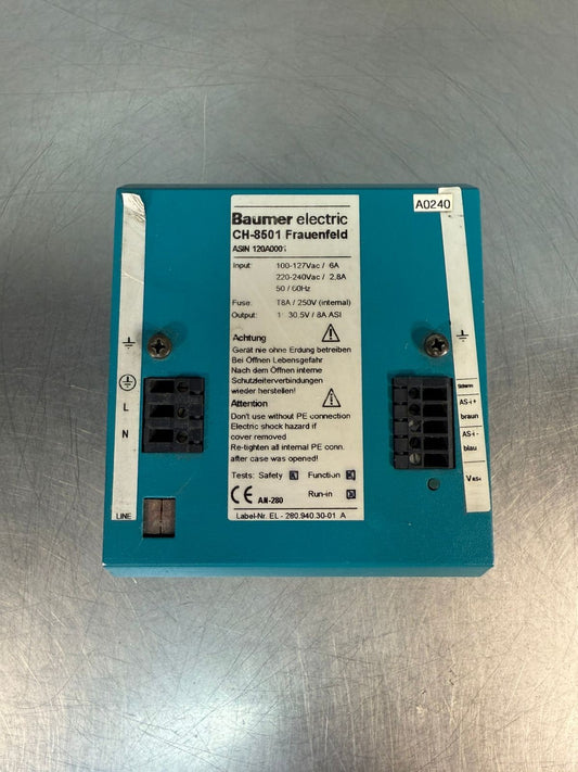 Baumer Electric ASIN 120A0001 Ch-8501 Frauenfeld (2.3.5)