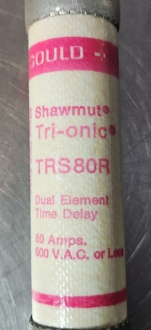 Gould shawmut TRS80R Time Delay Fuse                                     Loc4D31
