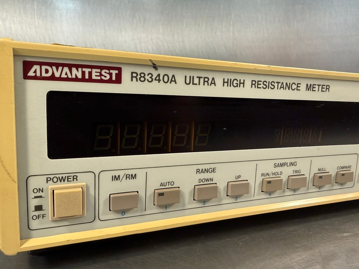 Advantest R8340A Ultra High Resistance Meter                            (12.4.5)