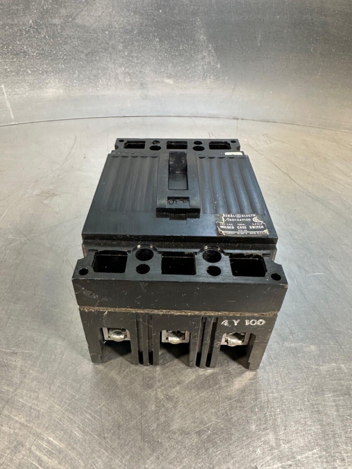 GE TED134Y100 480VAC, 100 AMP Used. -  Each  (4A-28)