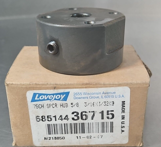 Lovejoy 7SCH 5/8 / 68514436715 Fixed Bore Coupling Spacer Hub            Loc5C21