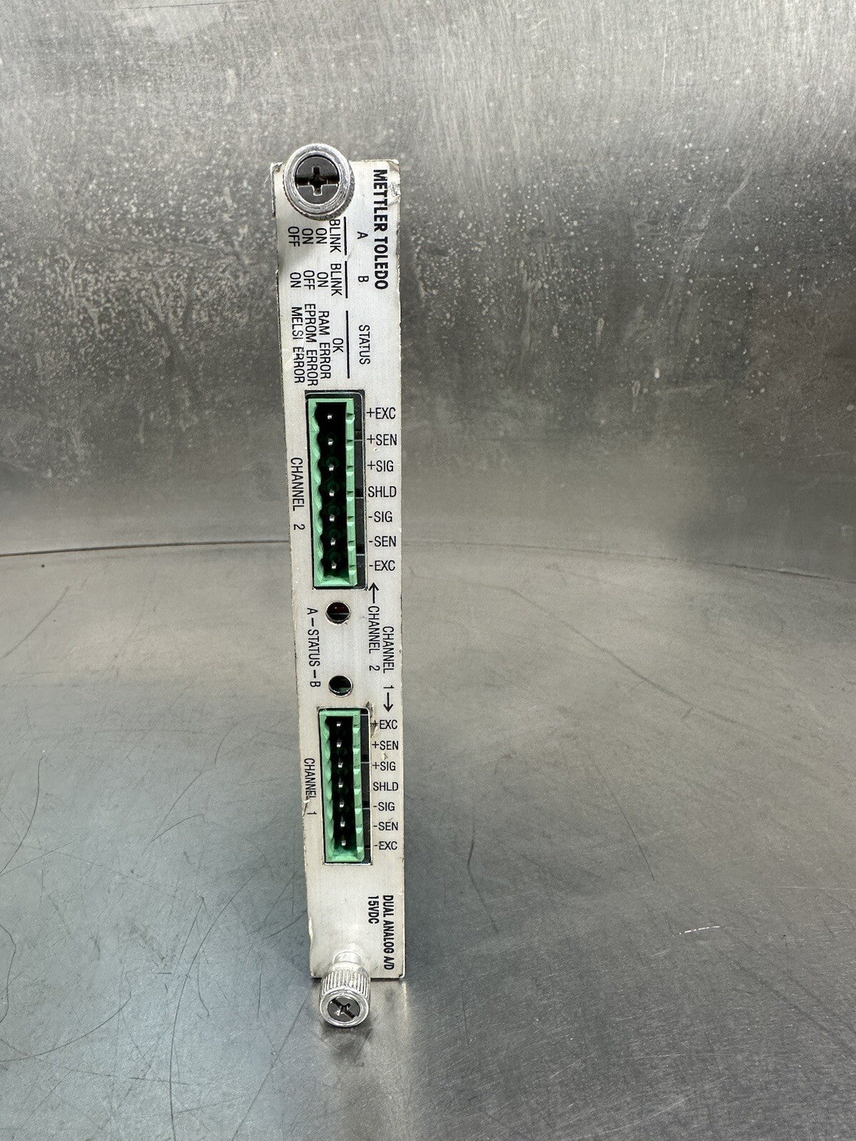 Mettler Toledo JaxExtreme Dual Analog Load Cell  Module E15290700A (BIN-1.4.2)