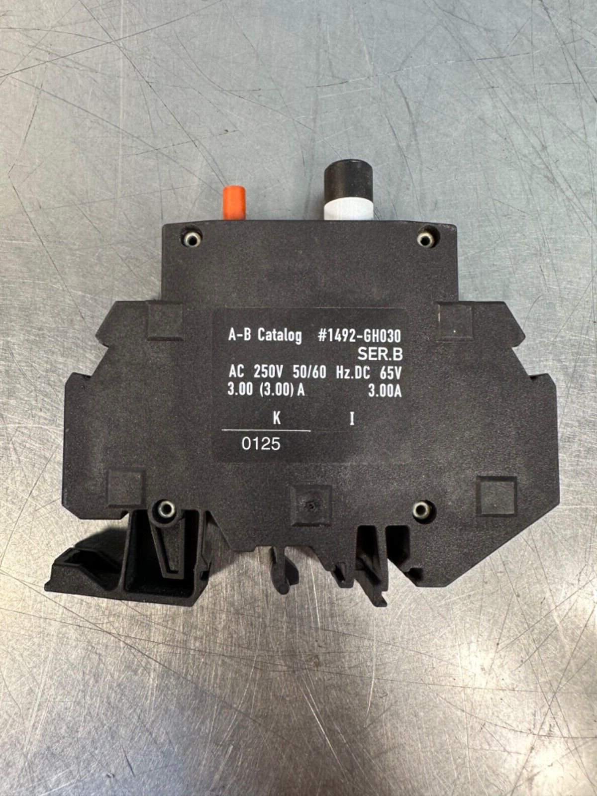 Allen Bradley 1492-GH030 3A Circuit Breaker 3.00 Amp 250V (4E-27)