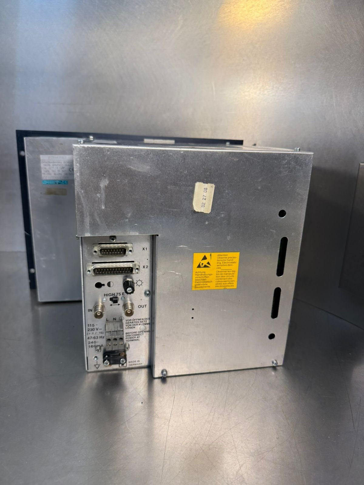 Siemens WS 400-22 Control Panel Monitor 6FM1422-1AA02              (1.6.1)