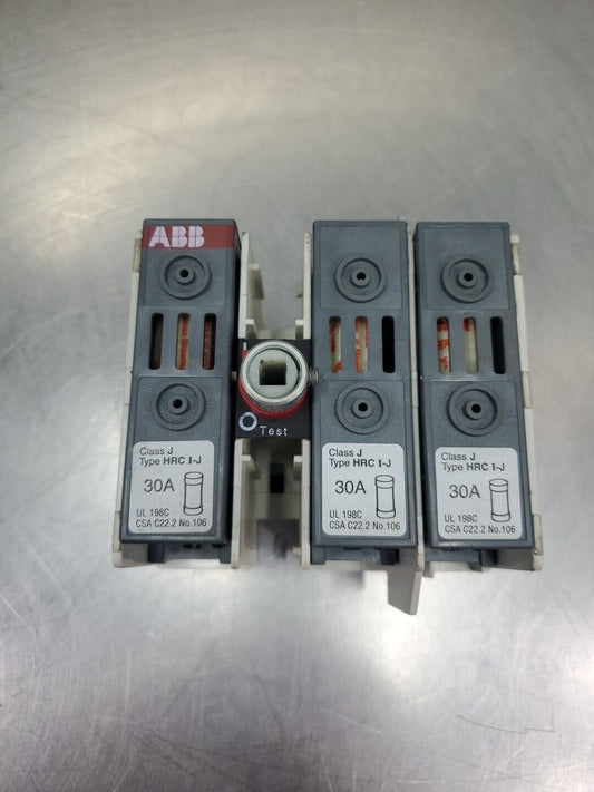 ABB OS 30FAJ12 General Purpose Switch Interrupter, 600VAC 30A.             4C-13