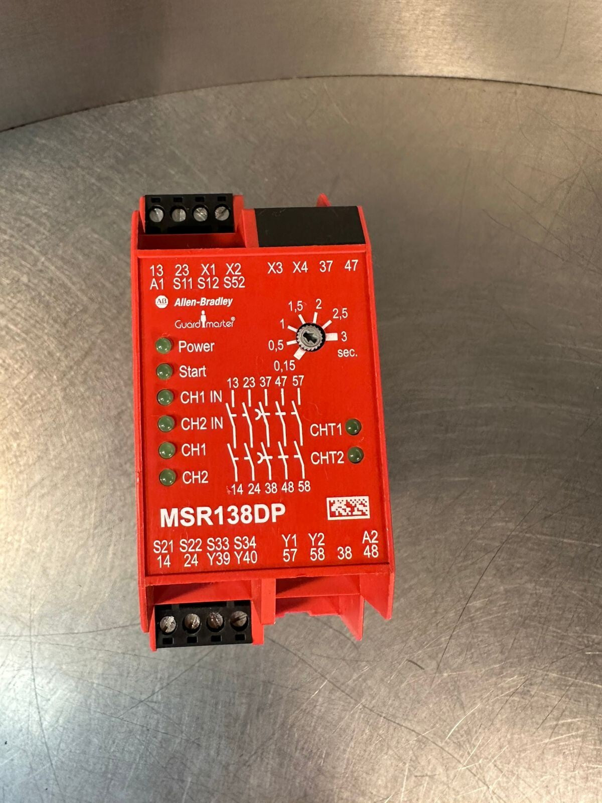 Allen Bradley 440R-M23143 Guardmaster Safety Relay MSR138DP        (3.4.5)