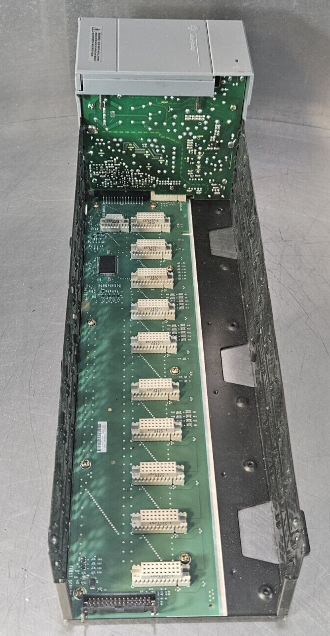 Allen Bradley 1746-P2/C  &  1746-A10/B SLC500 Power Supply / Chassis    (BIN752)