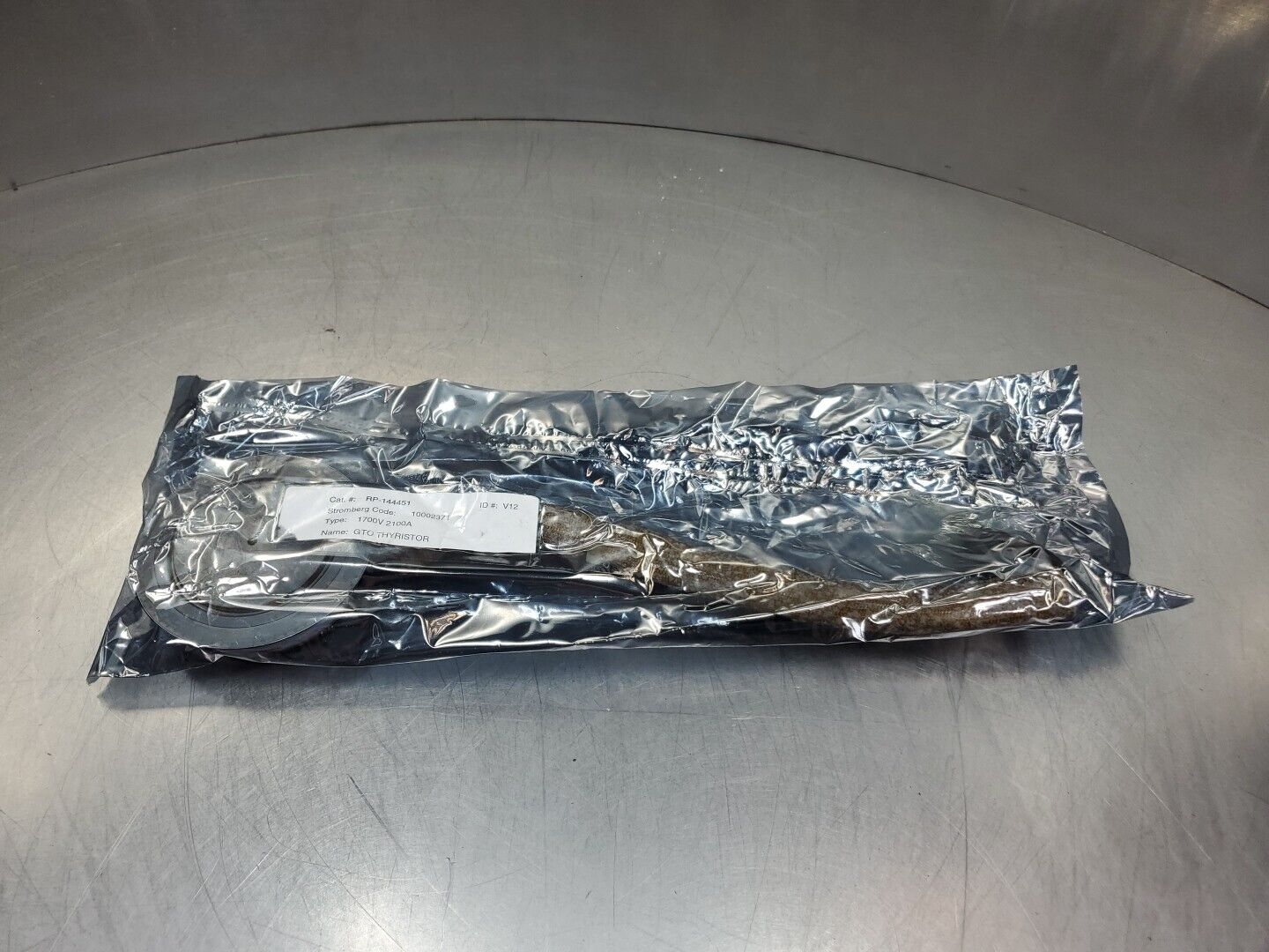 Toshiba S6724W 1700V 2100A Puck GTO Thyristor, (RP-144451)                 4D-21