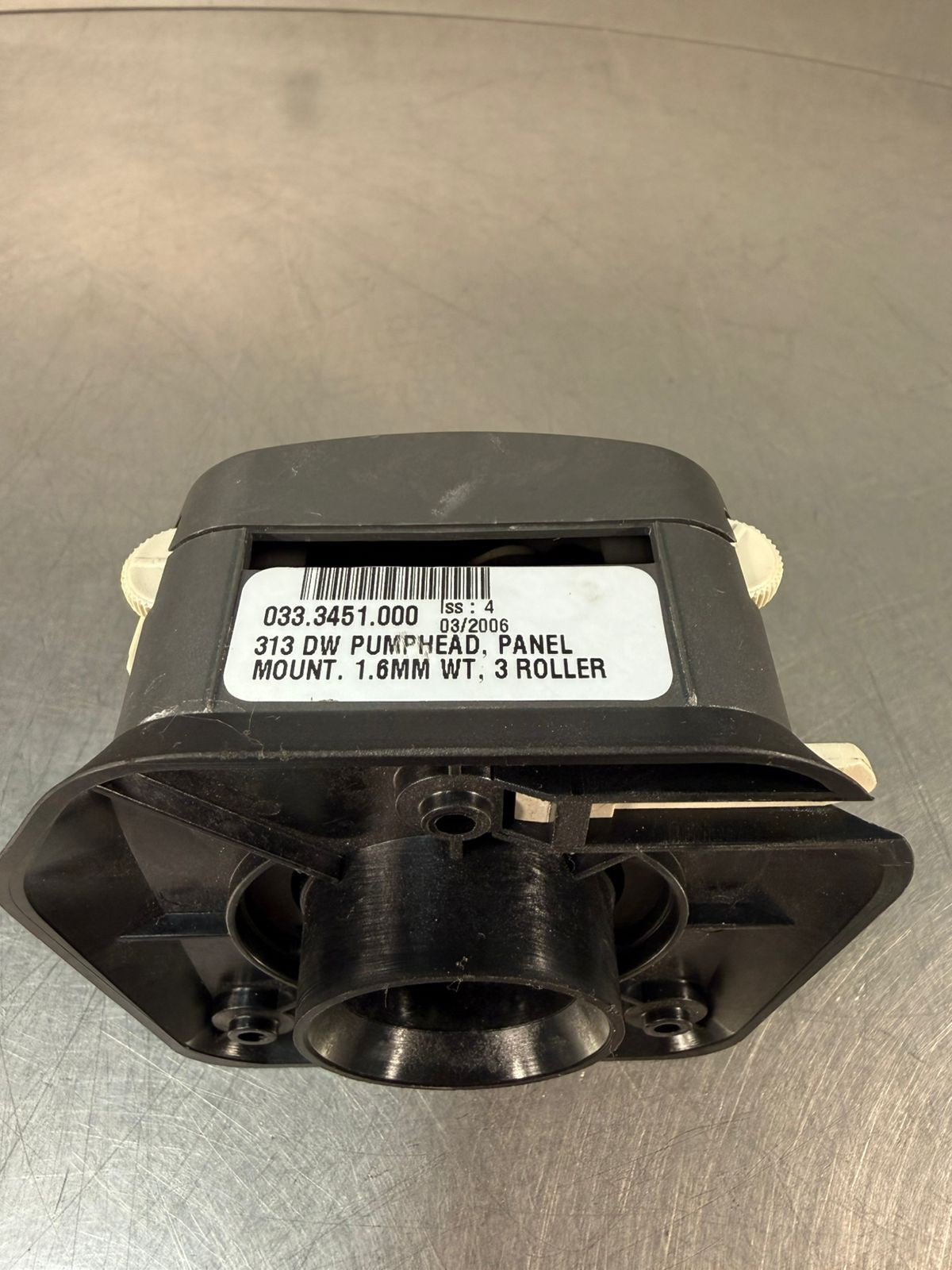 Watson Marlow 033.3451.000 313 DW Pumphead; 1.6MM  3Roller  (5.4.4)