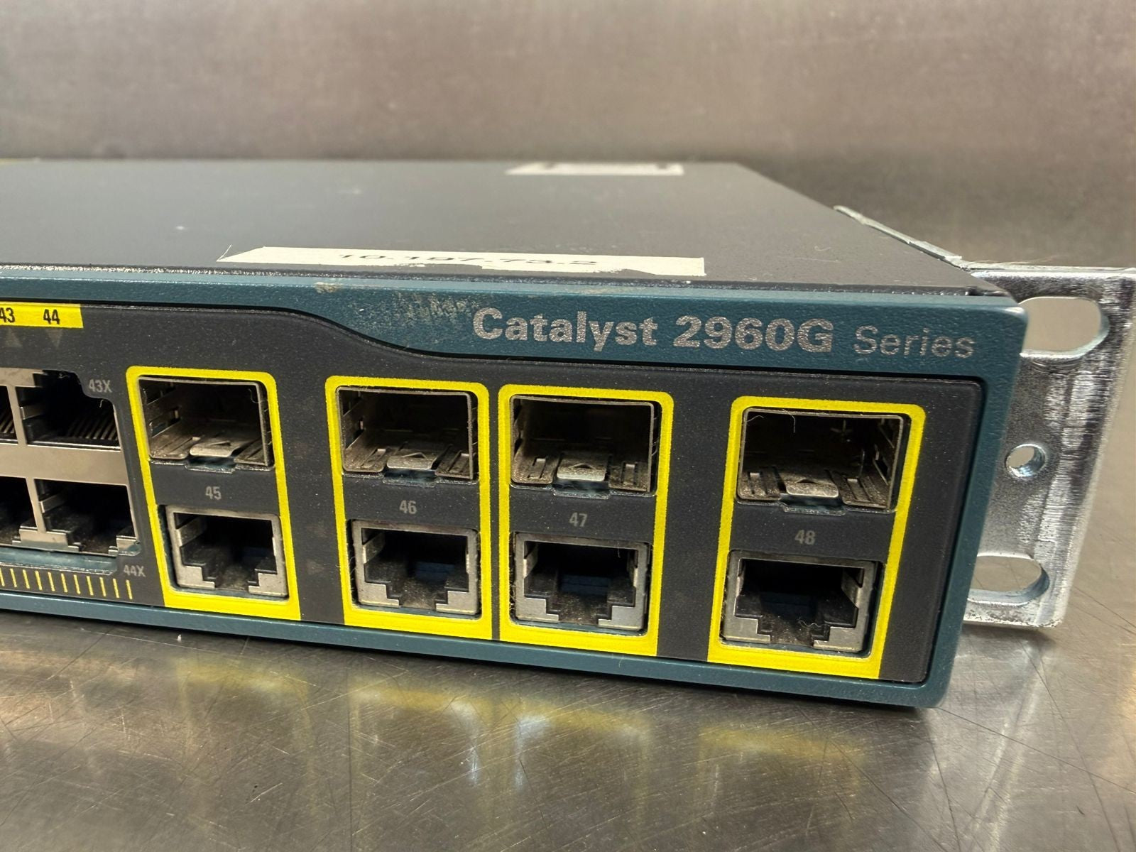 Cisco Catalyst 2960G WS-C2960G-48TC-L 48 100-240v~3.0-1.5A 50-60Hz (8.2.7)