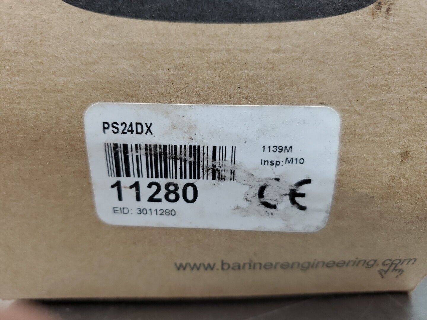 BANNER PS24DX POWER SUPPLY, 11280.                                          5E-6