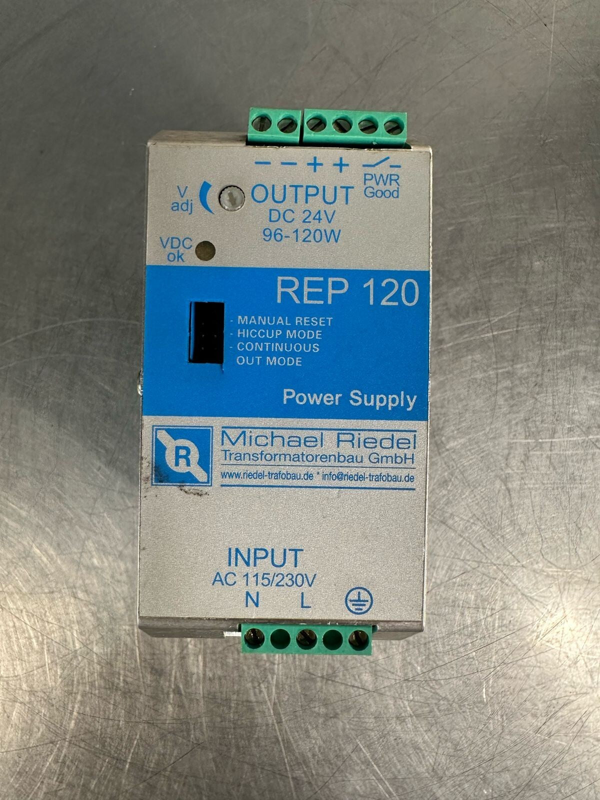 Michael Riedel REP 120 / REP1-2405 POWER SUPPLY                     (6.2.2)