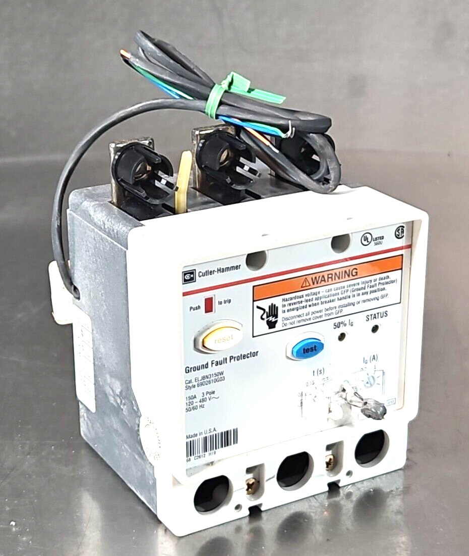 Eaton Cutler-Hammer ELJBN3150W Ground Fault Protector                   (BIN453)