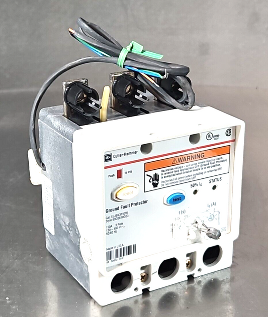 Eaton Cutler-Hammer ELJBN3150W Ground Fault Protector                   (BIN453)