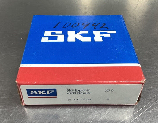 SKF  6208 2RSJEM  Deep Groove Ball Bearing        6B-2