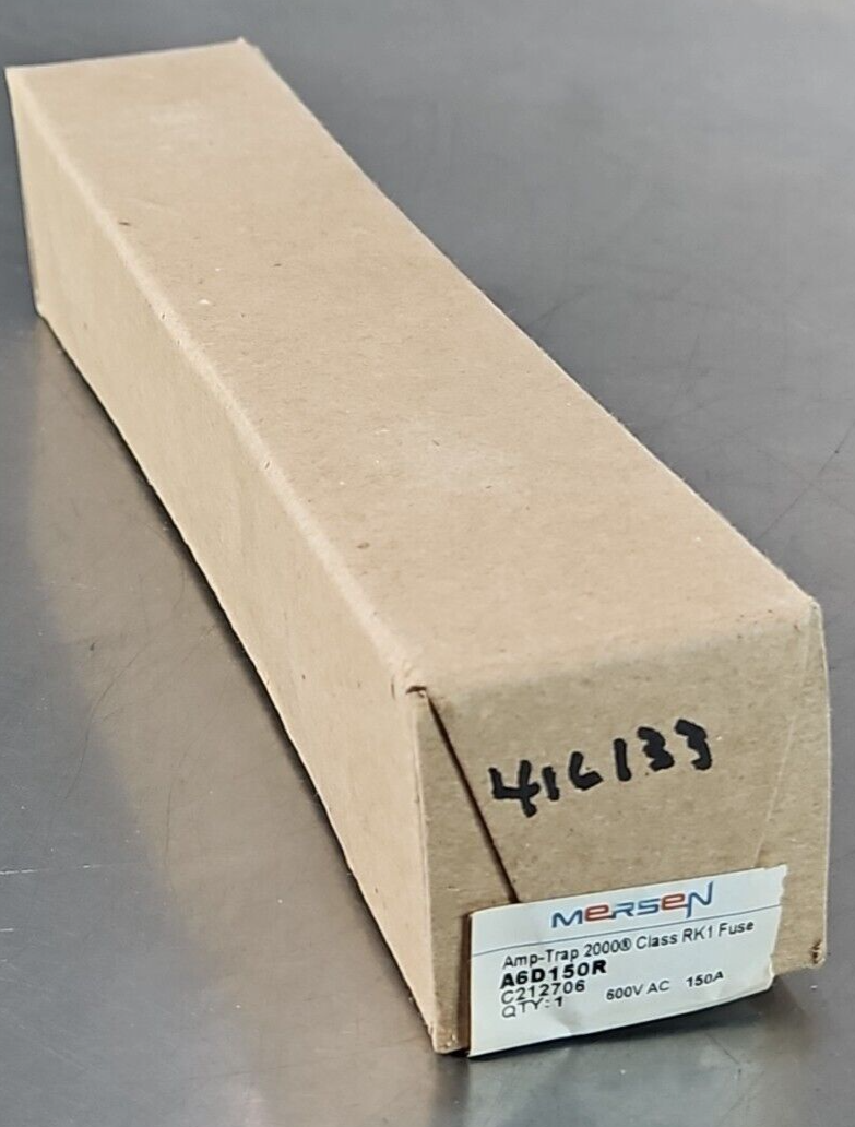 Ferraz Shawmut A6D150R Mersen Amp-Trap Fuse 150A 600V                    loc4E35