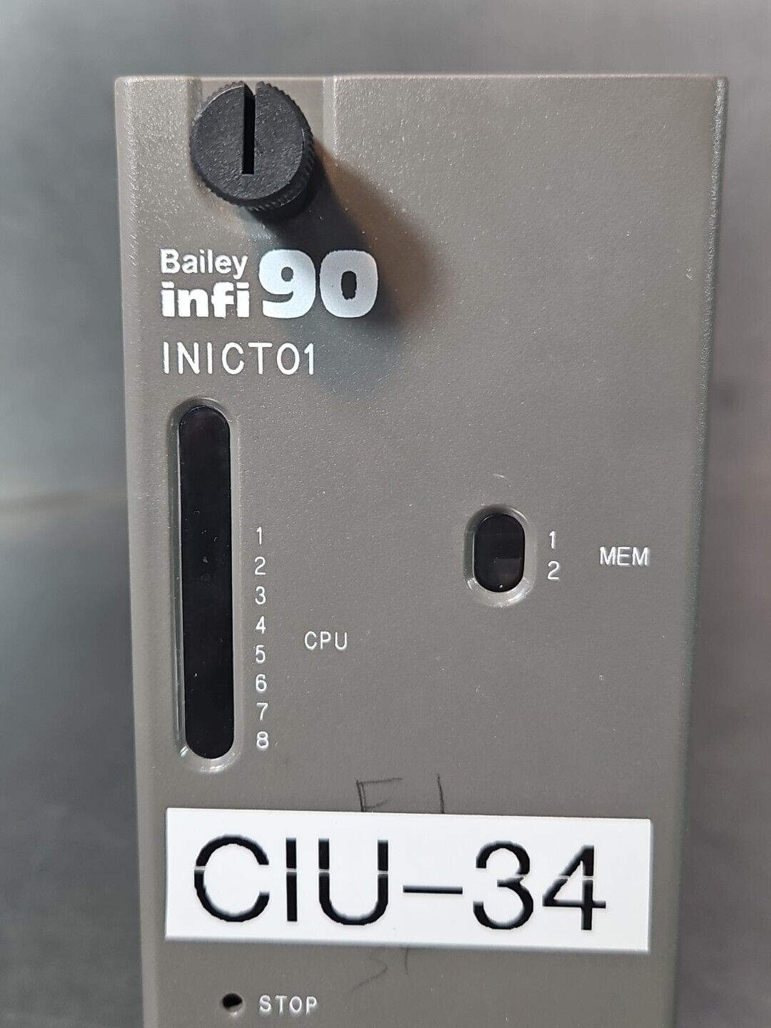 ABB Bailey INICTI01 Transfer Module                                      loc3D30