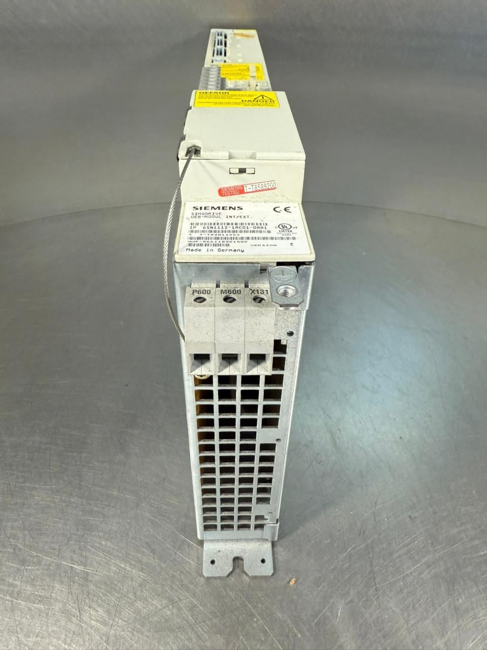 Siemens 6SN1112-1AC01-0AA1 Simodrive UEB-Modul Int/Ext.  Ver. E  (12.5.4)