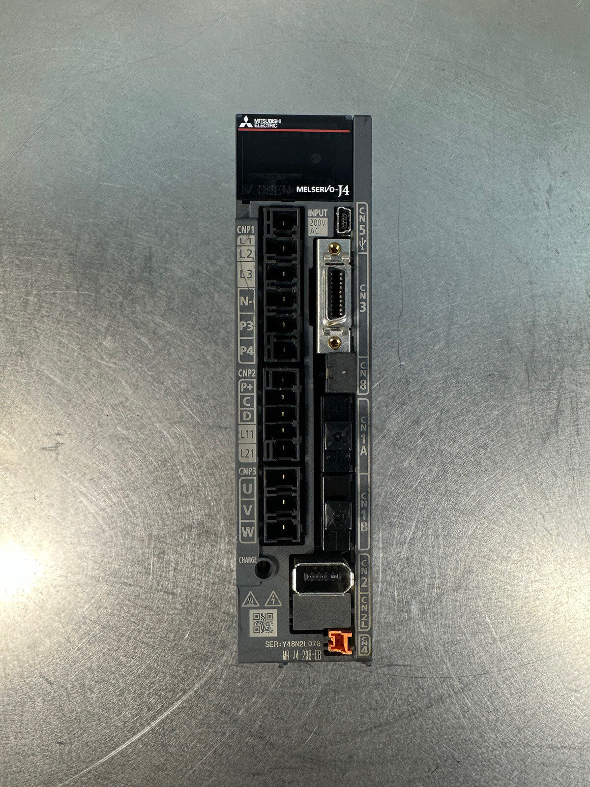 MITSUBISHI MR-J4-20B-EB MELSERVO J4 SERVO DRIVE -Each- (BIN-1.2.4)