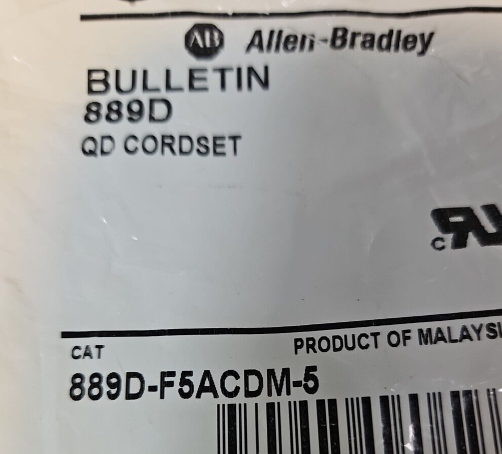 Allen Badley 889D-F5ACDM-5 Ser B Micro Cable                            (BIN435)