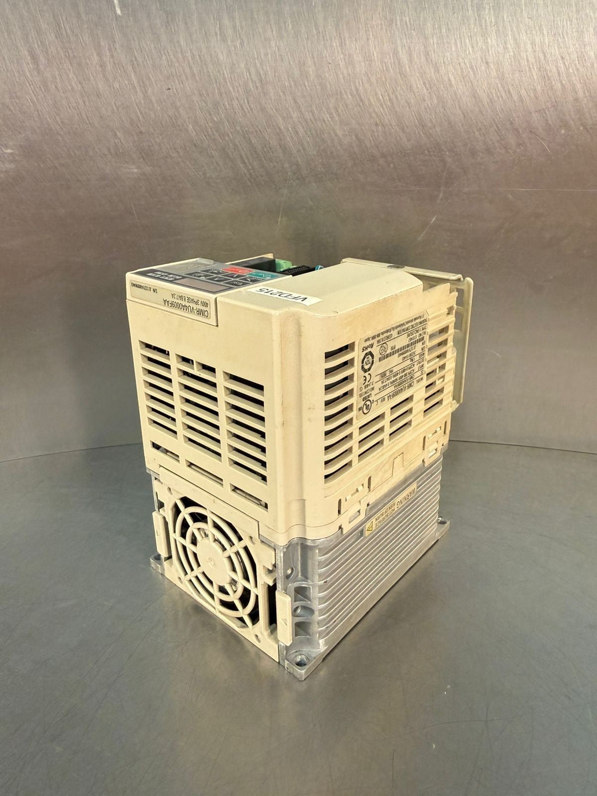 Yaskawa CIMR-VU4A0009FAA Rev. C VFD215                             (4.6.2)