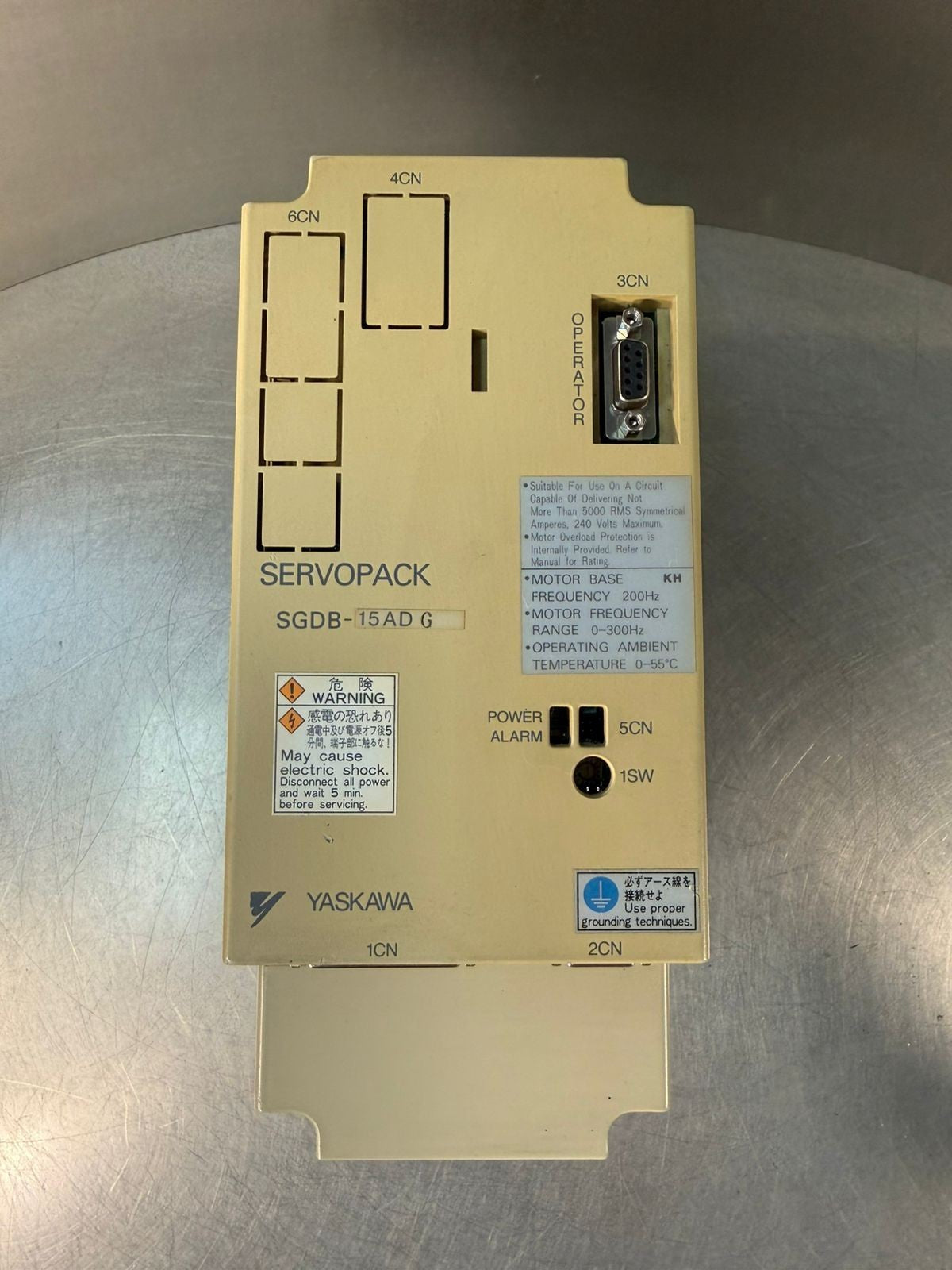 Yaskawa SGDB-15ADG Servopack                                       (1.5.4)