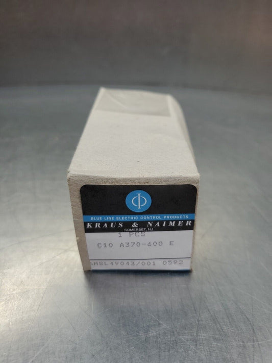 Kraus & Naimer C10 A370-600E (AMSL49043/001) Switch.                       4C-33