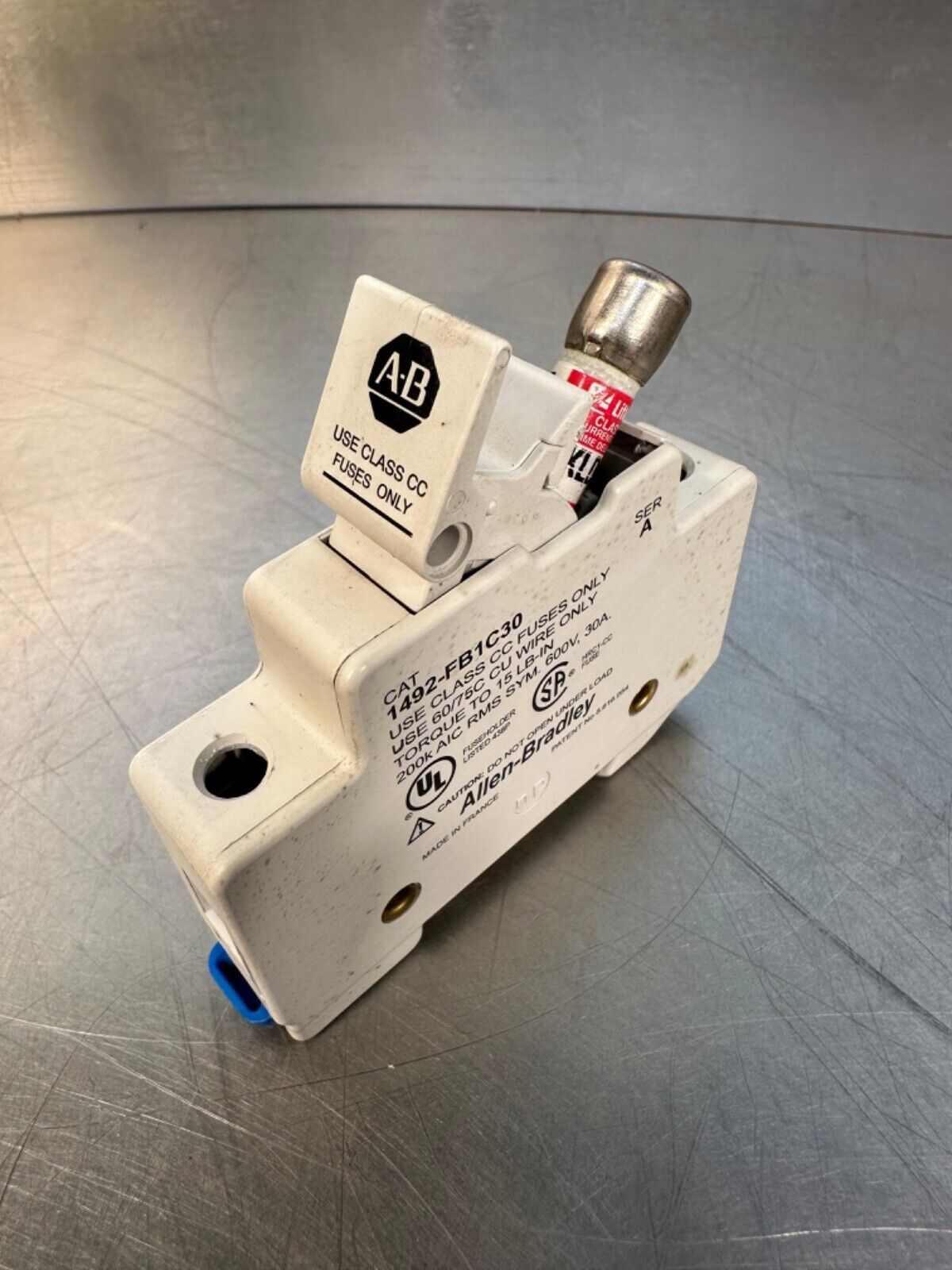 1492-FB1C30 Ser. A Allen Bradley 30A Fuse Holder 1492FB1C30 (4B-31)