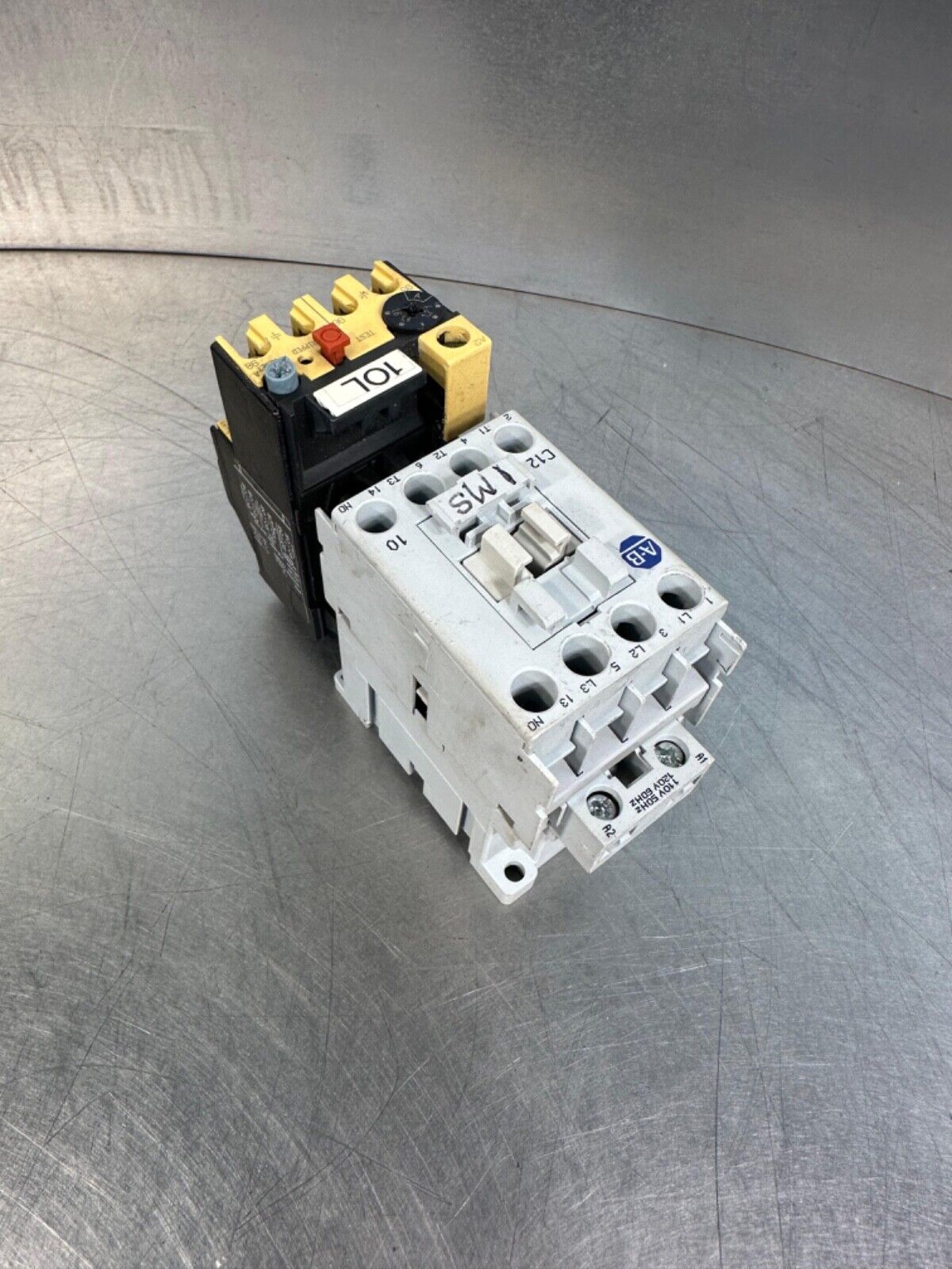 Allen Bradley 100-C12*10 Ser. A w/ 193-ED1CB Ser B  (4E-18)