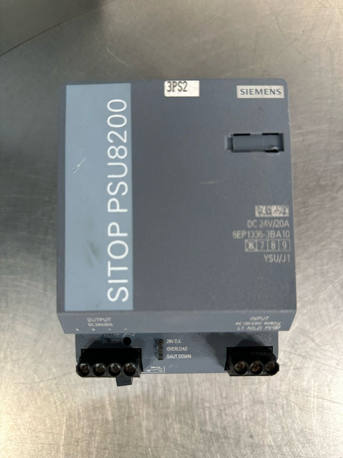 Siemens 6EP1336-3BA10 PSU8200 SITOP Power Supply 20A  24VDC  (5.5.3)