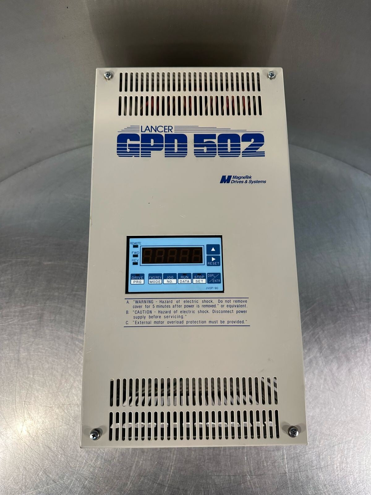 Magnetek L715 GPD502 AC Drive Lancer 0-460V 9.0A 5HP 3PH 0-400Hz (8.3.5)