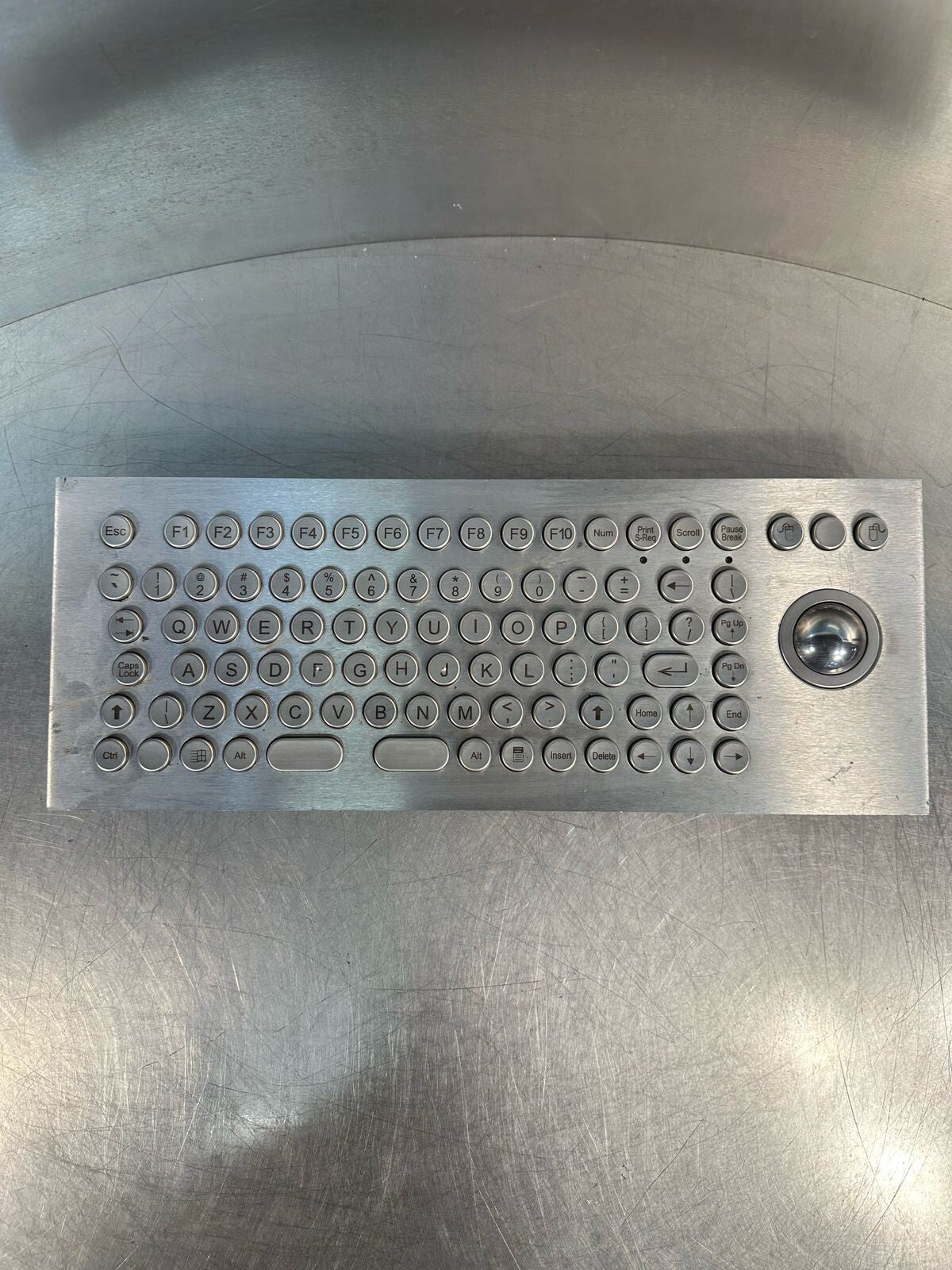 Printec-Ds 86T-ES-TB US Ver/ V0631BX Stainless Steel Ind. Keyboard  (3.5.2)