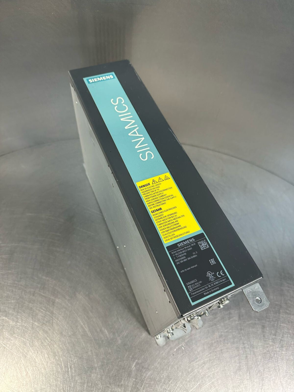 Siemens  Sinamics 6SL3100-0BE21-6AB0   Active interface Mod. 16KW (8.4.3)