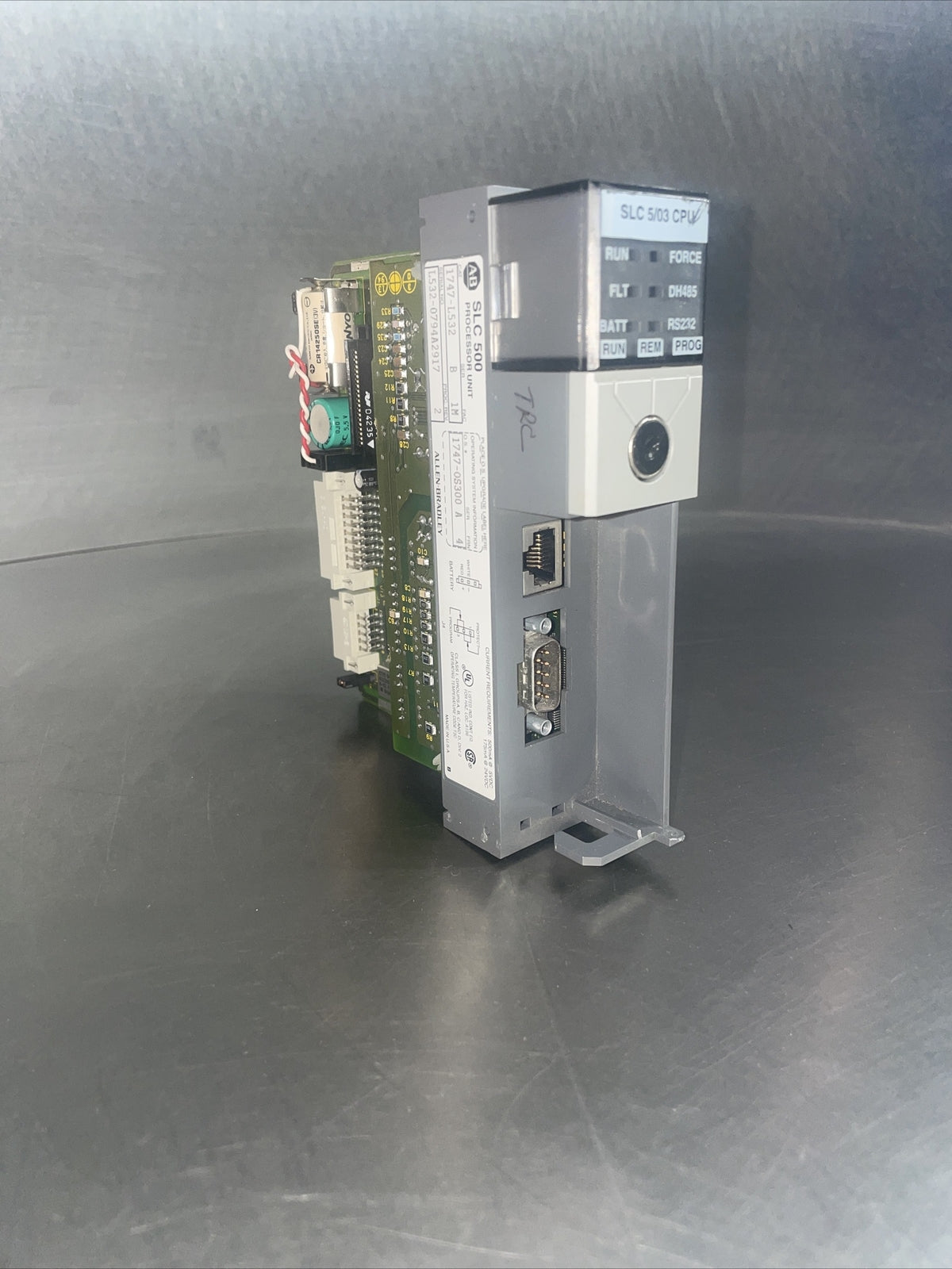 Allen-Bradley 1747-L532 Ser B PROC REV 2 w/1747-OS300 Ser A FRN 4 Processor @2C