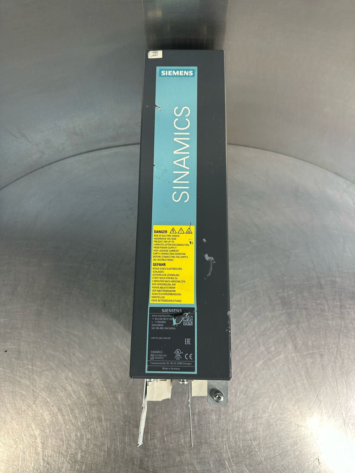 Siemens sinamics  6SL3100-0BE21-6AB0             (2.5.5)