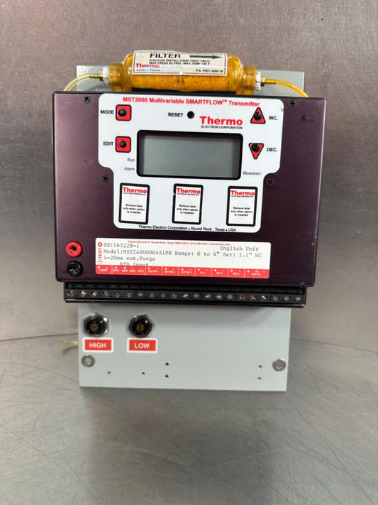 Thermo Scientific MST24000004S1P0 Multivariable SMARTFLOW Transmit.(6E-14)
