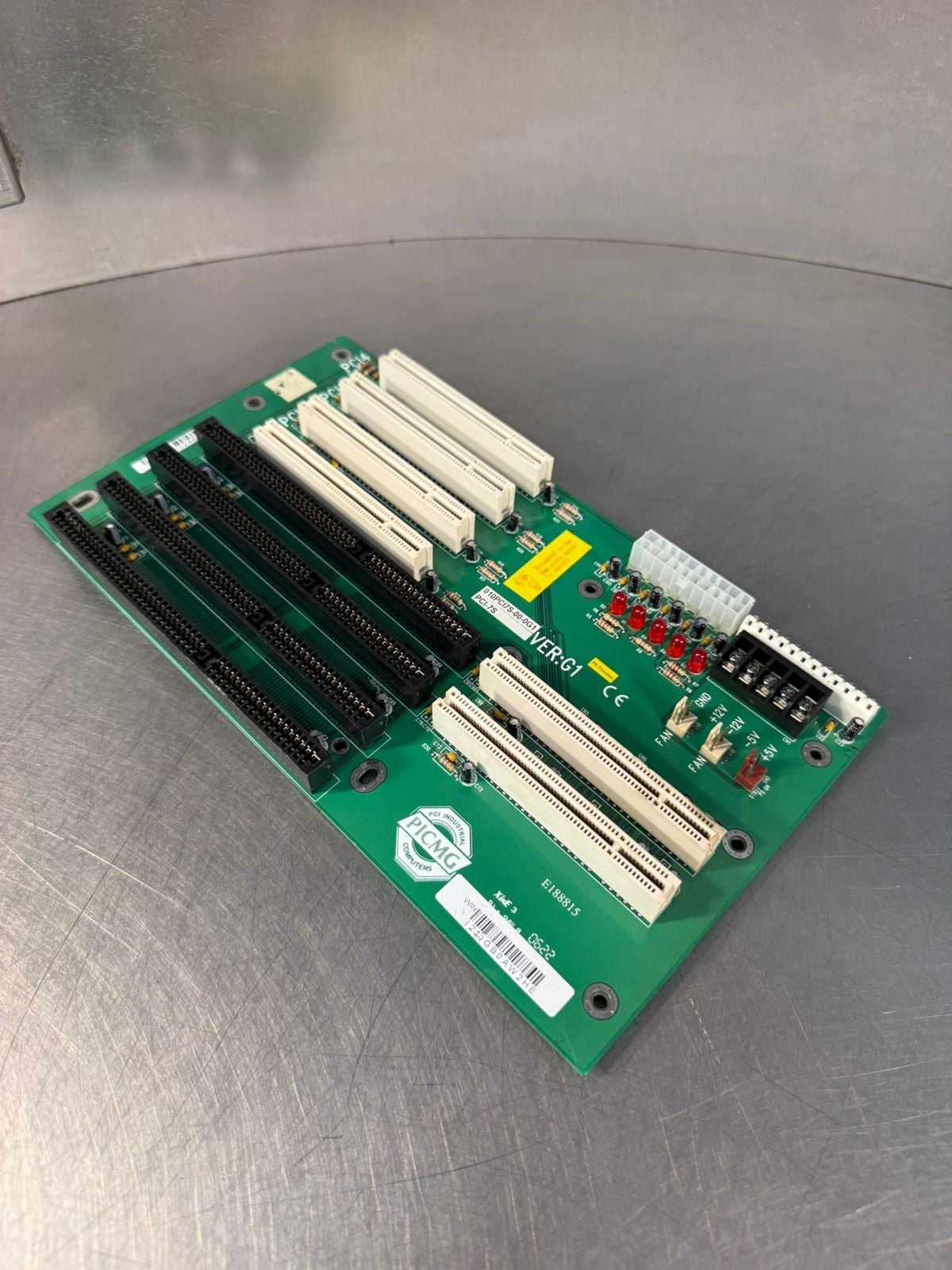 Pci Industrial PCI-7S Backplane Board Picmg Xine-3 E188815         (3.3.5)