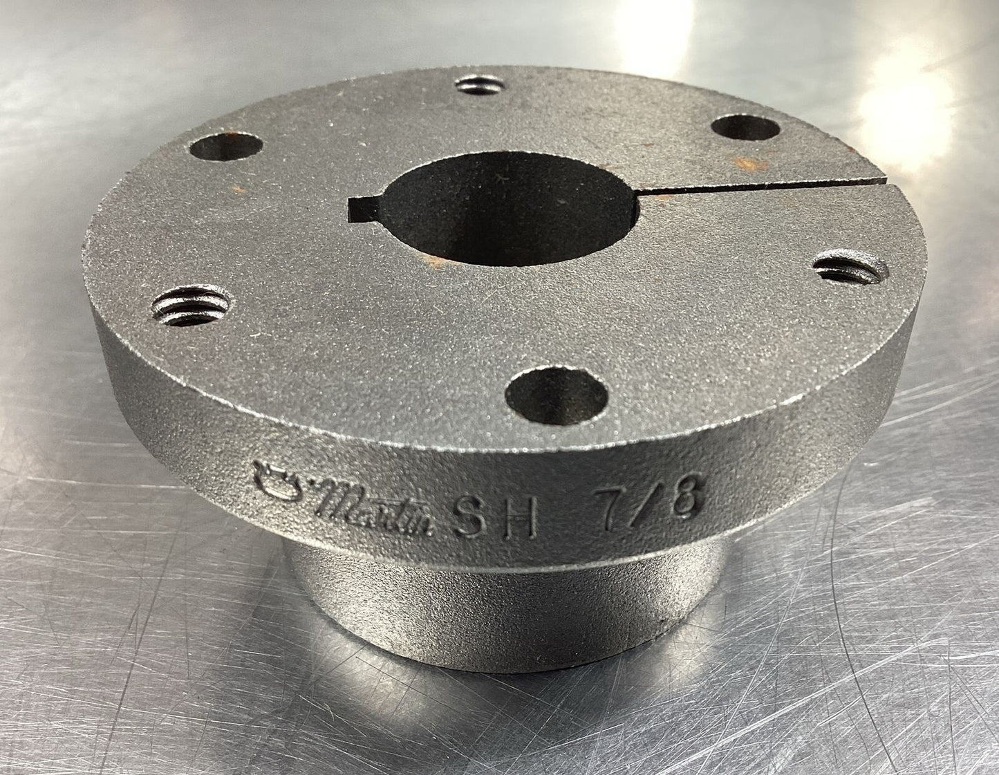 Martin Quick Disconnect  SH 7/8  Carbon Steel Keyed Bushing      6B-2