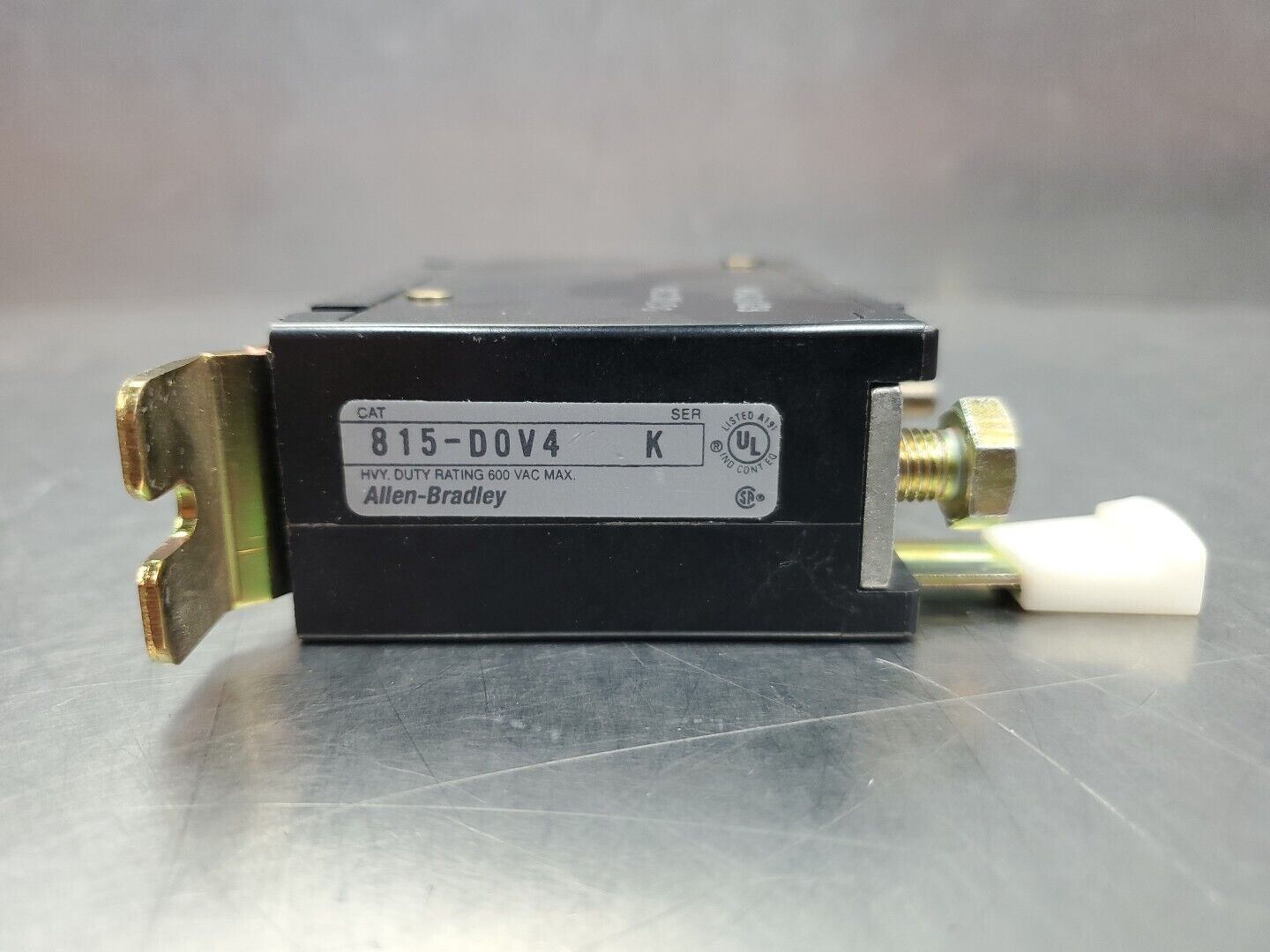Allen Bradley 815-DOV4 Ser K Overload Relay.                               4B-43