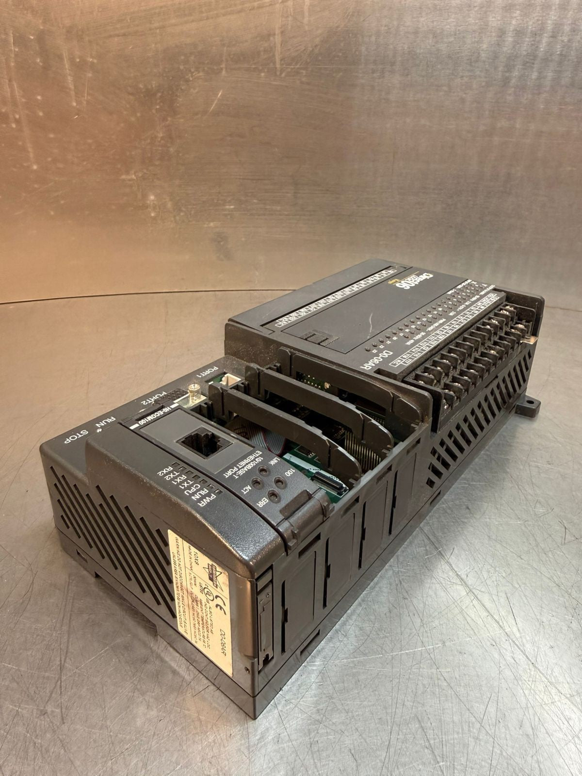 Koyo Direct Logic 06 D0-06AR Module plus H0-ECOM100 (6.4.5)