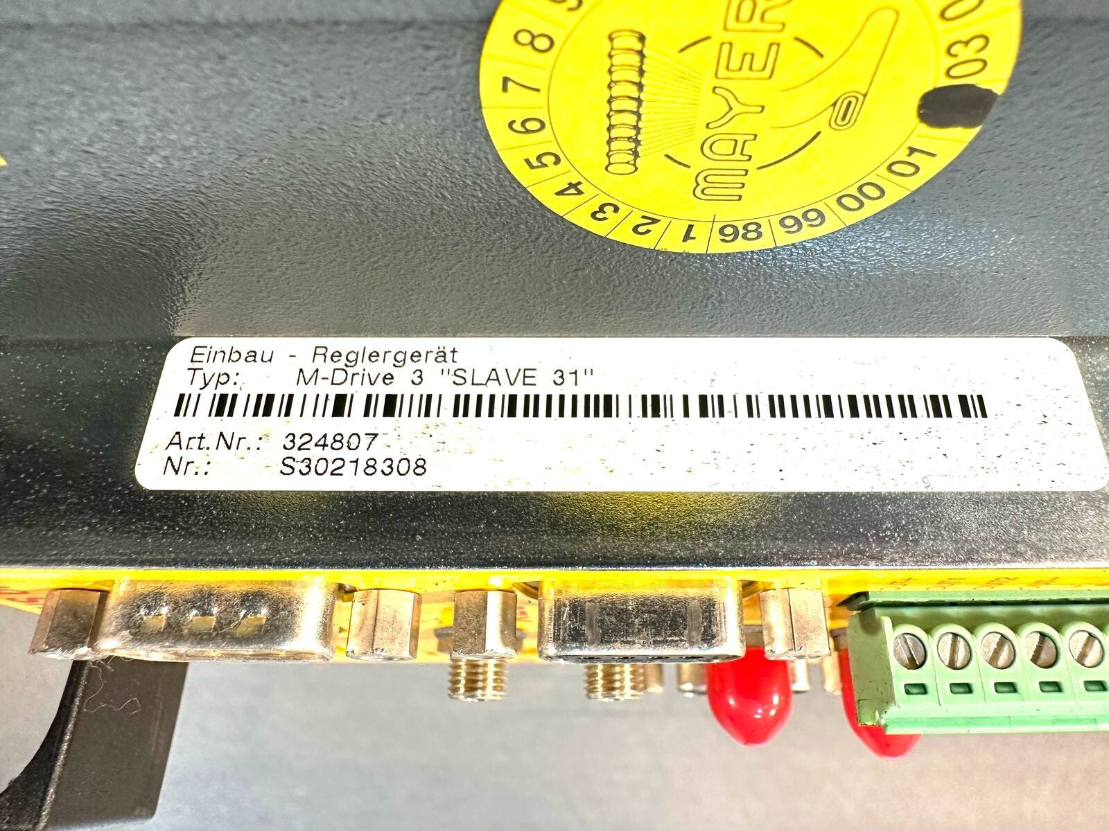 Baumuller Bus-6M 324807 M-Drive 3 "Slave31"                              (8.3.4)