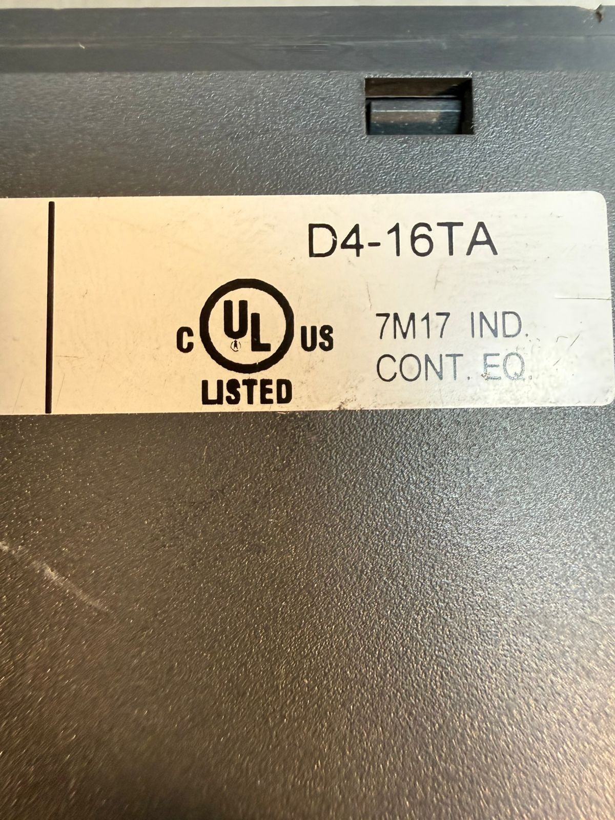Automation Direct D4-16TA 240VAC Output Module                     (9.3.4)