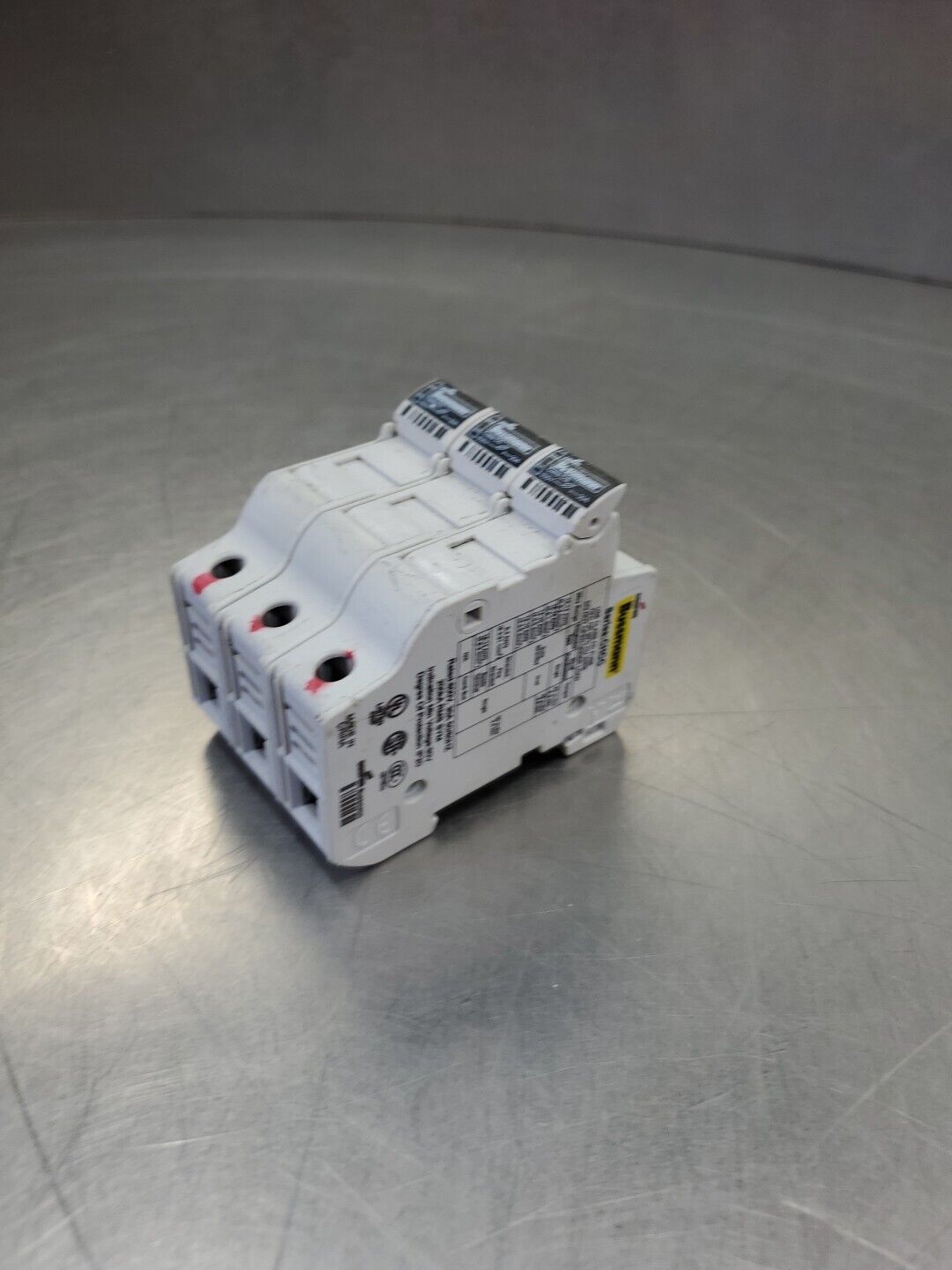 Cooper Bussmann CHCC (W20) 600V 30A 3-Pole Fuse Holder w/Fuses.            4B-35