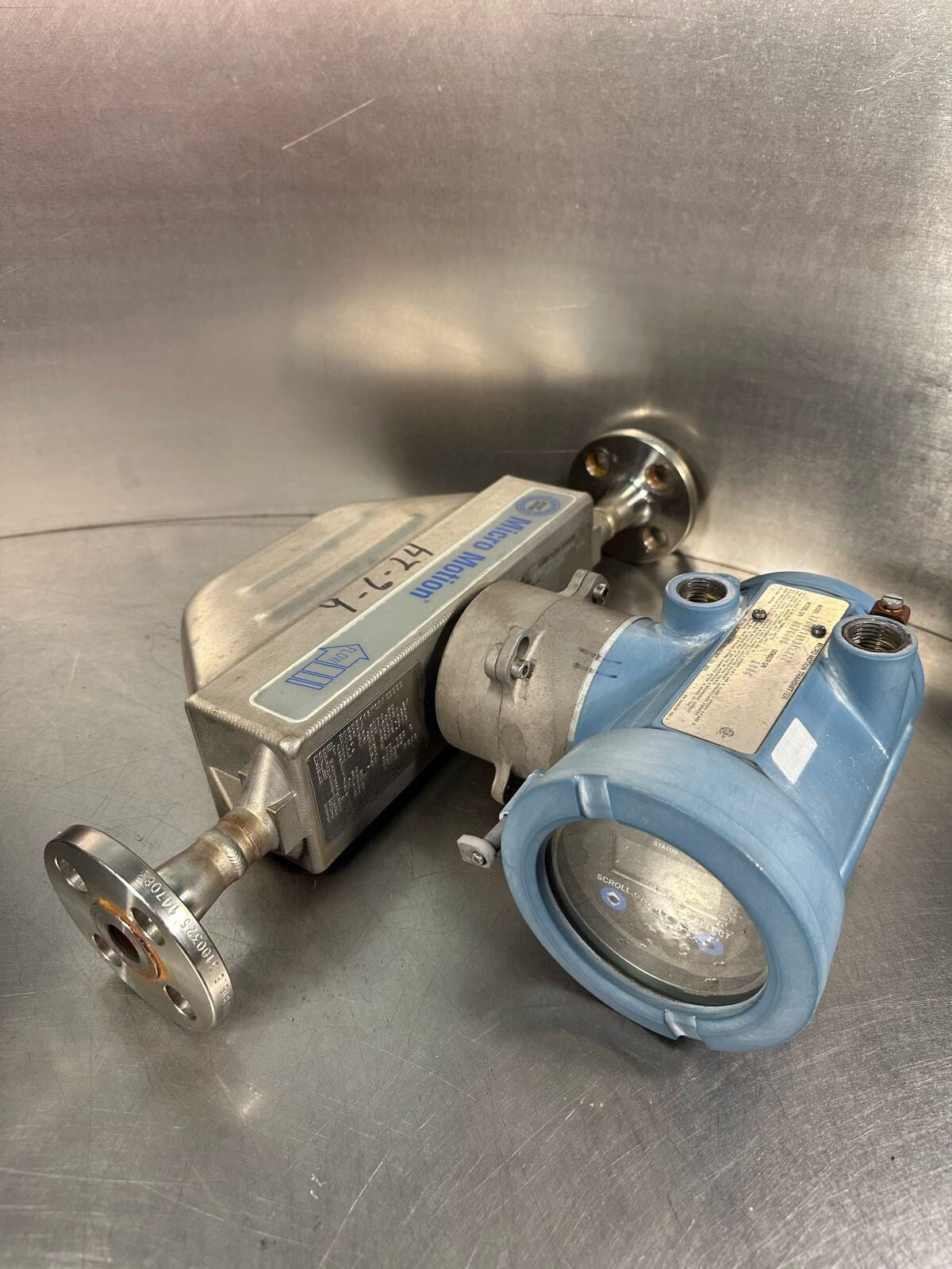 Micro Motion R025S113NCAAEZZZZ 160mA MASS FLOW SENSOR (3.6.5)