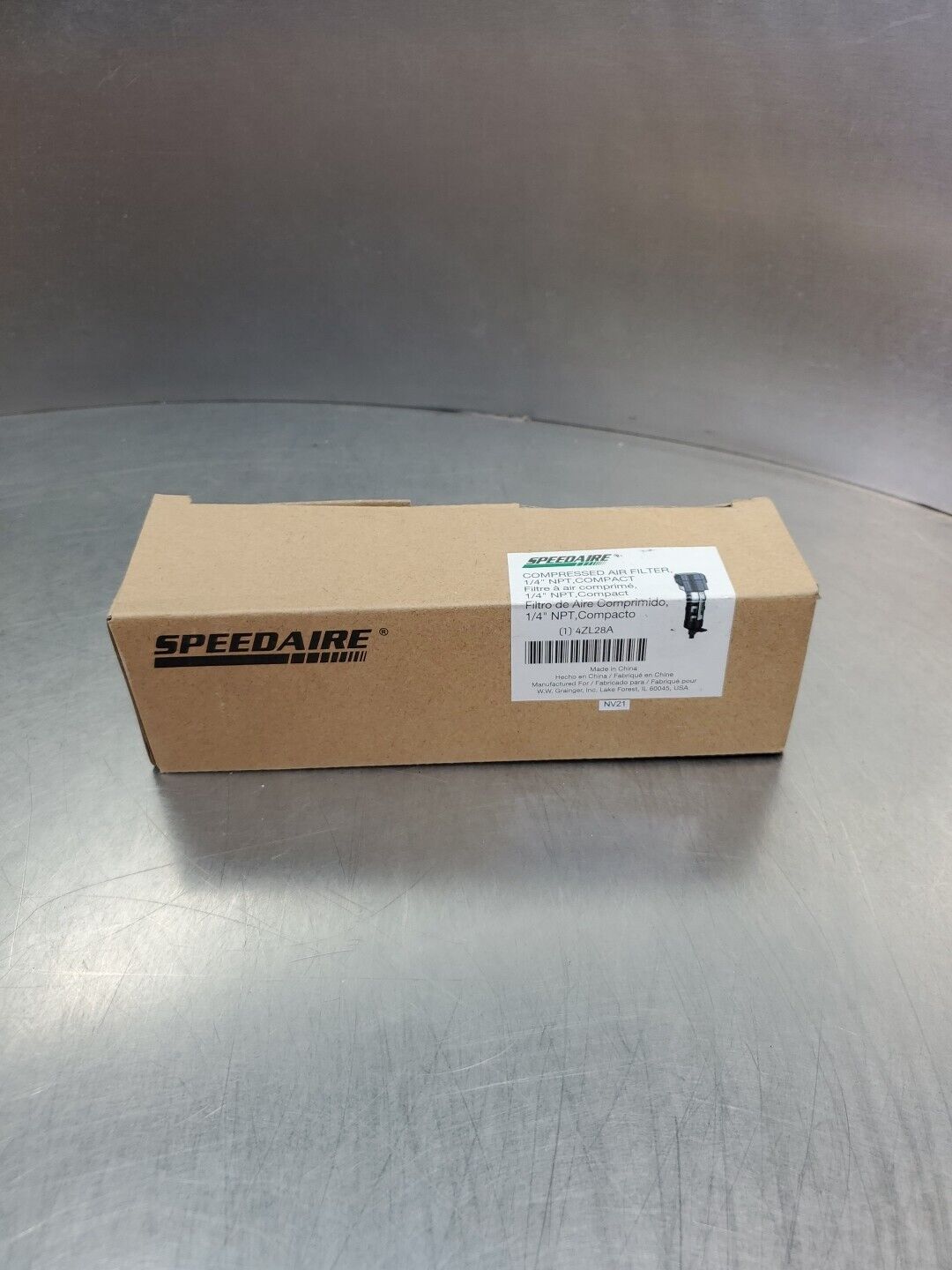 Speedaire 4ZL28A Compressed Air Line Filter.                                6E-6