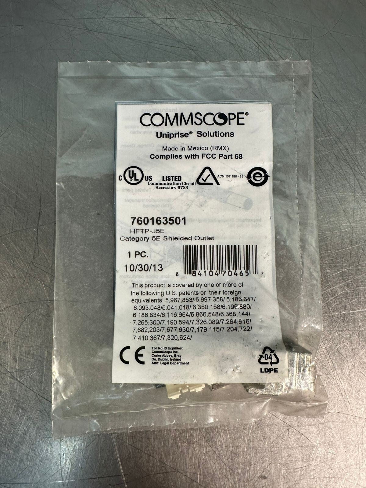 Commscope 760163501 Hftp-J5E                           (7.2.2)