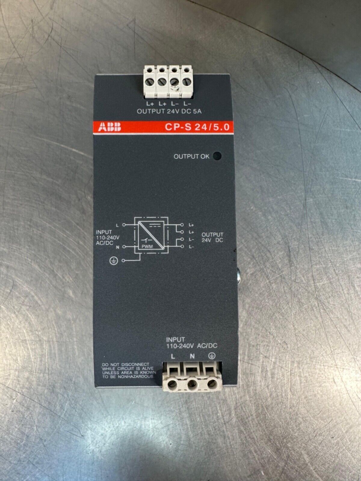 Abb Switch Mode power supply 1SVR427014R0000 CP-S 24/5.0 (4C-39)