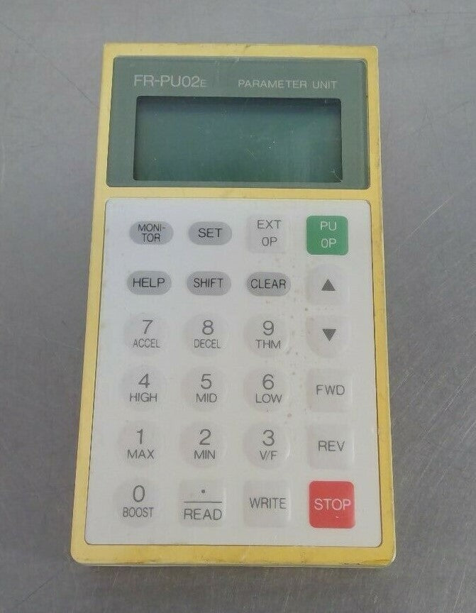 Mitsubishi Electric - FR-PU02E - Drive Parameter Unit Operator Interface      2D