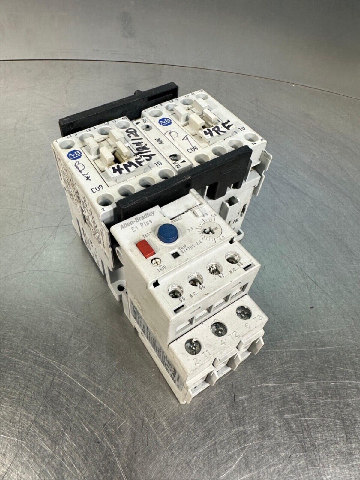 Allen-Bradley 104-C09D22 Reversing Contactor 100-C09*10 w/ 193ED1CB (4E-29