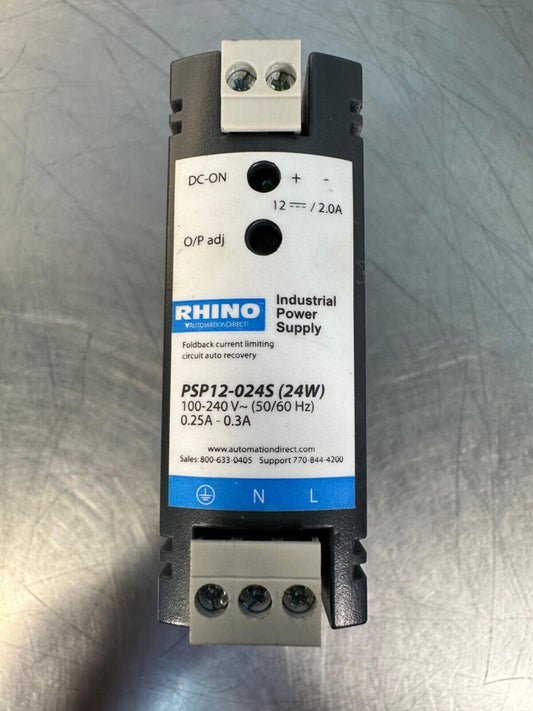 Rhino PSP12-024S Power Supply (24W) / PSP12024S (4B-30)